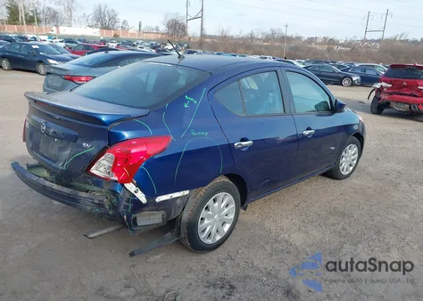 2019 Nissan Versa 1.6 Sv z USA, uszkodzony, nr VIN 3N1CN7AP0KL849511